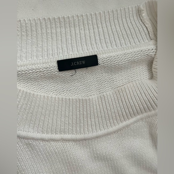 J. Crew winter white Sweater (worn twice) Small - Picture 2 of 2